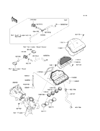 2003 Kawasaki NINJA ZX-6R (ZX636-B1) Air Cleaner | Babbitts