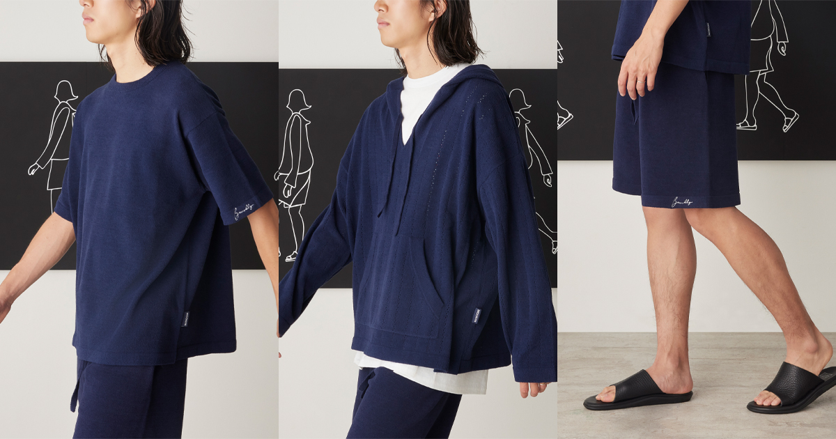 ジェラート ピケ オム」×バーニーズ ニューヨーク 通気性のよいルーム