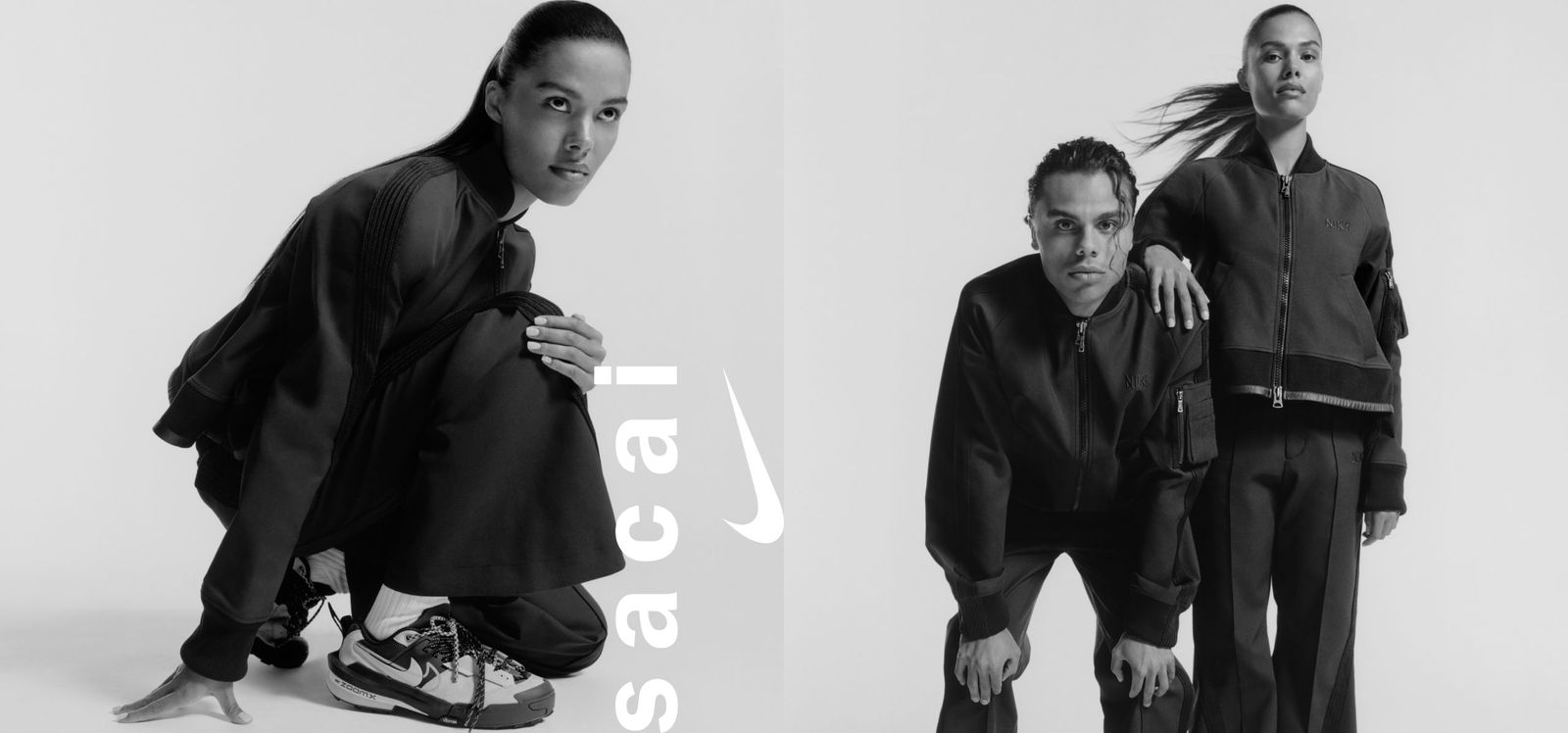 サカイ」と「ナイキ」のコラボ新作発売 花井祐介のスカルプチャーも