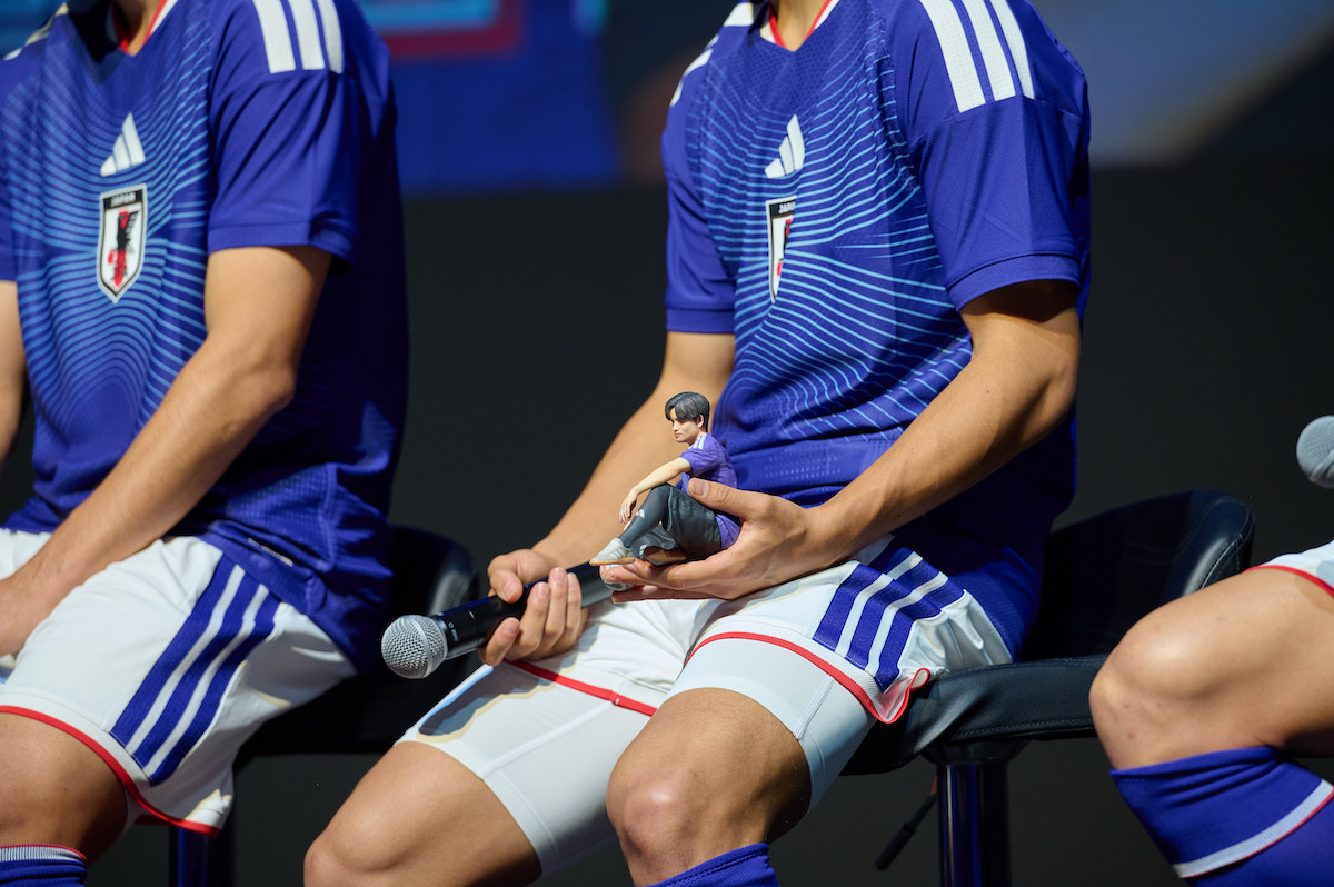 アディダスとJFAが共同会見 南野&久保&中村選手とJI BLUEらが新