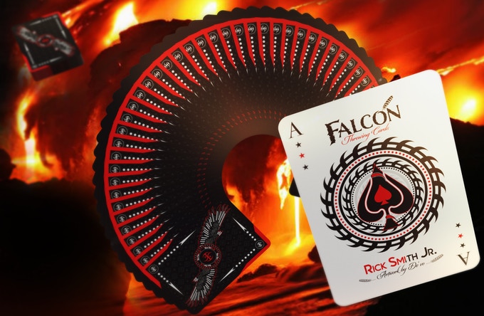Falcon RAZOR Throwing Playing Cards Standard Edition by Rick Smith