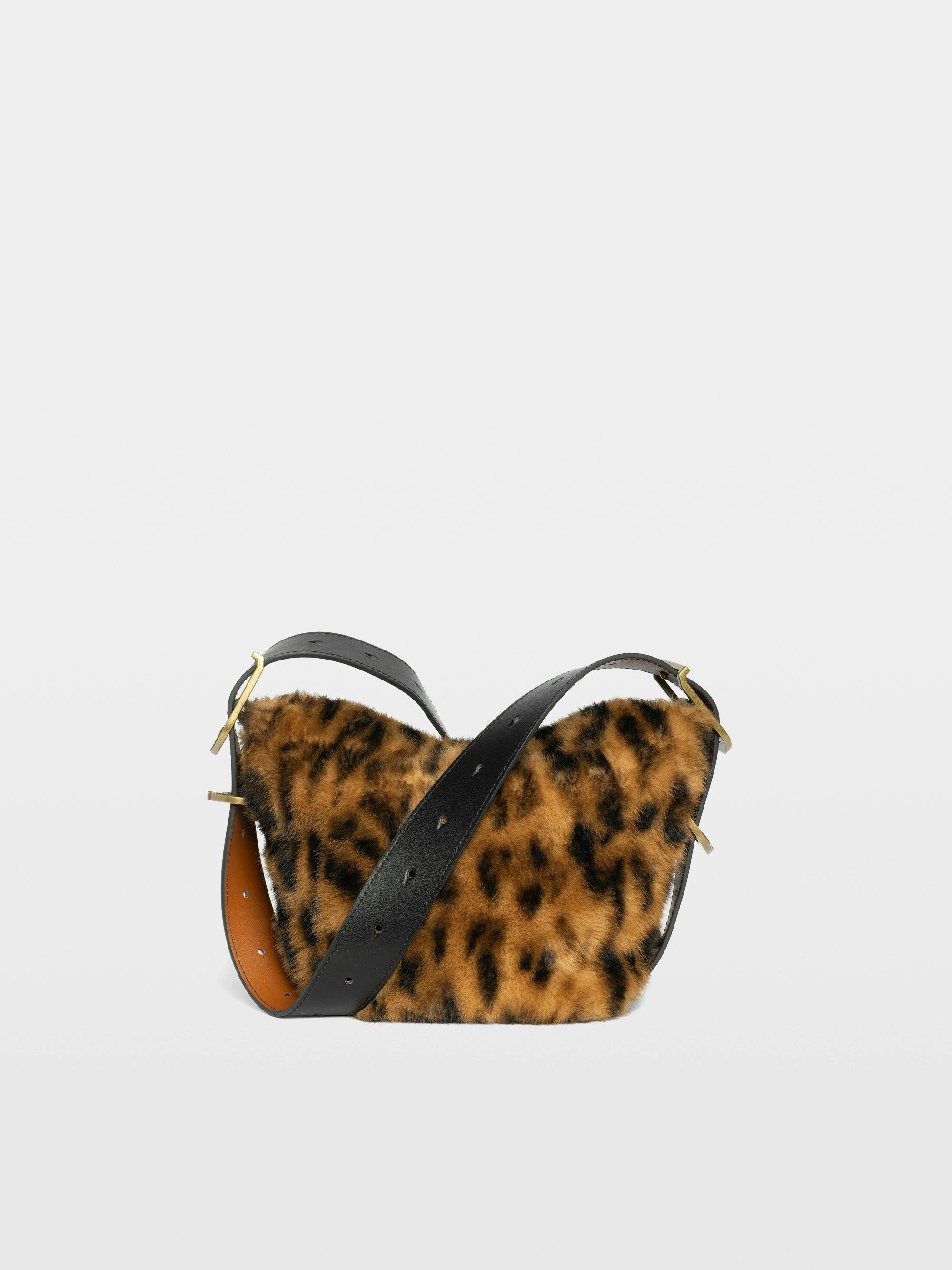 Brown Leopard Baby Jane Bag | Zadig&Voltaire | Zadig&Voltaire