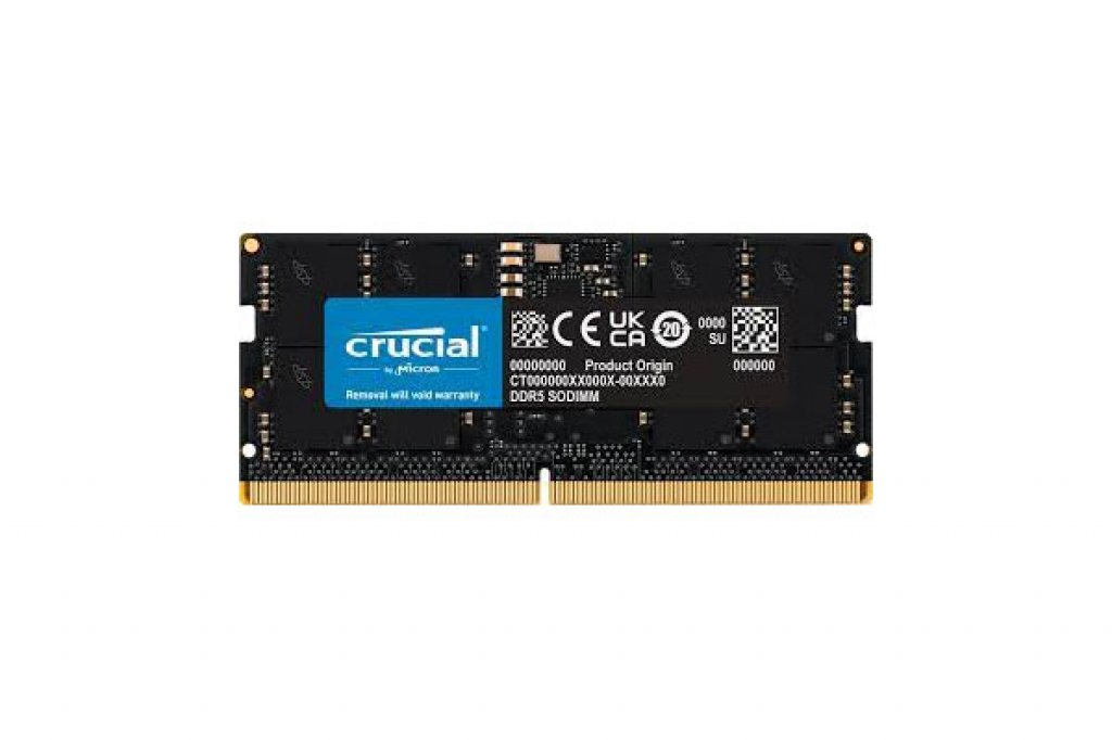 Crucial CT32G48C40S5 262pin SO-DIMM DDR5-4800 CL40-39-39 32GB 1.1