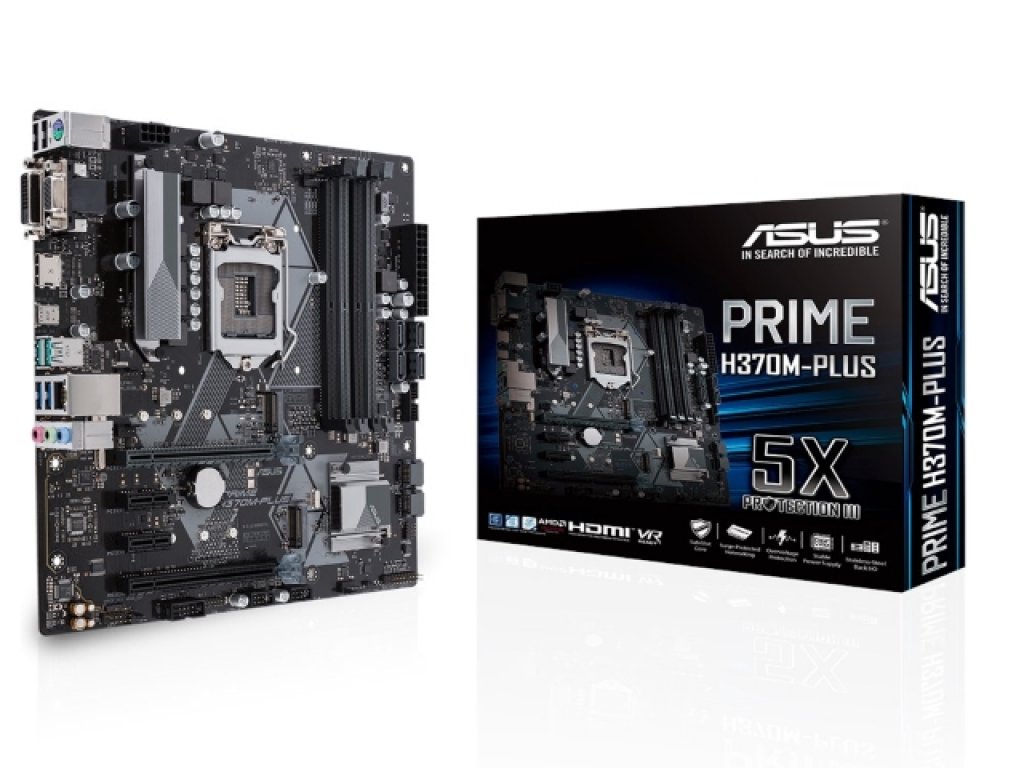 ASUS PRIME H370M-PLUS インテル 300シリーズ LGA1151対応 intel H370