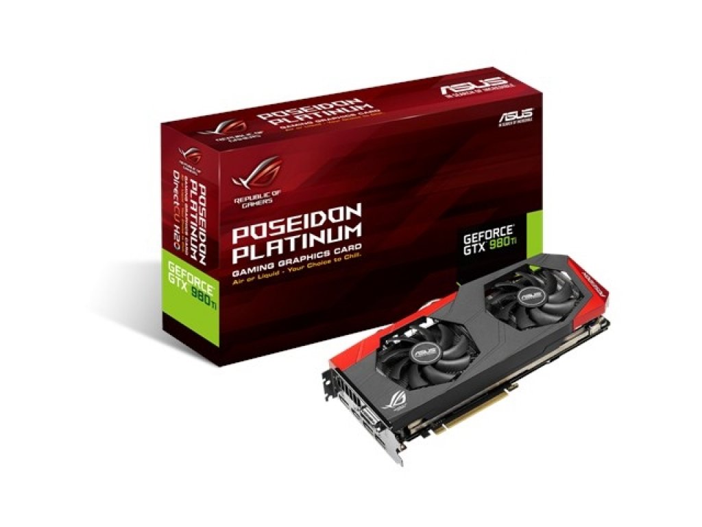 ASUS POSEIDON-GTX980TI-P-6GD5 DirectCU GeForce GTX 980Ti 6GB 384