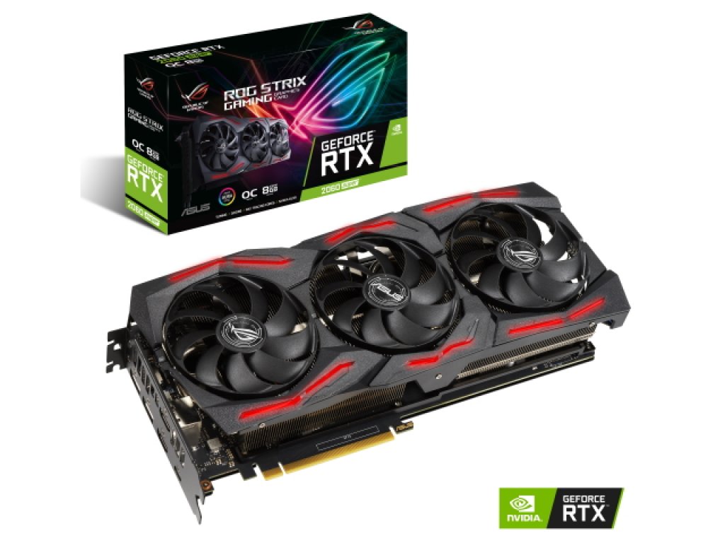 ASUS、セミファンレス仕様の3連ファン搭載STRIX シリーズ RTX 2060