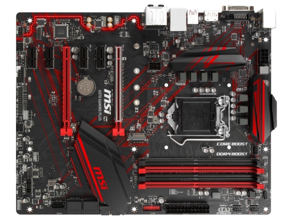 MSI H370 GAMING PLUS インテル 300シリーズ LGA1151対応 intel H370