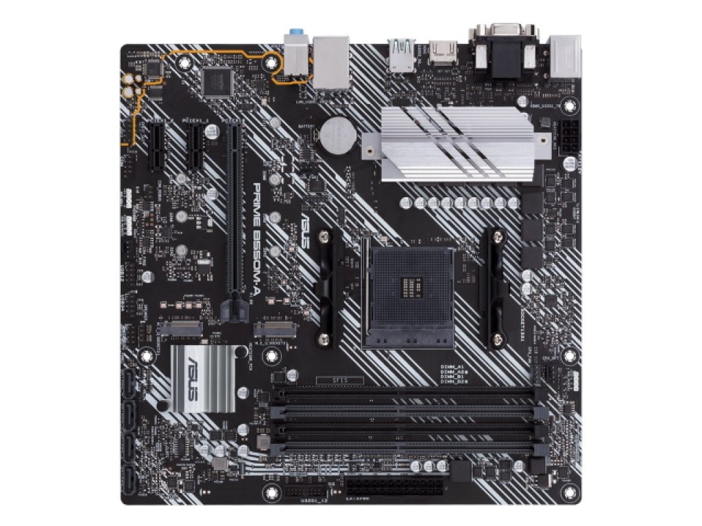 ASUS PRIME B550M-A AMD 500シリーズ Socket AM4対応 AMD B550チップ
