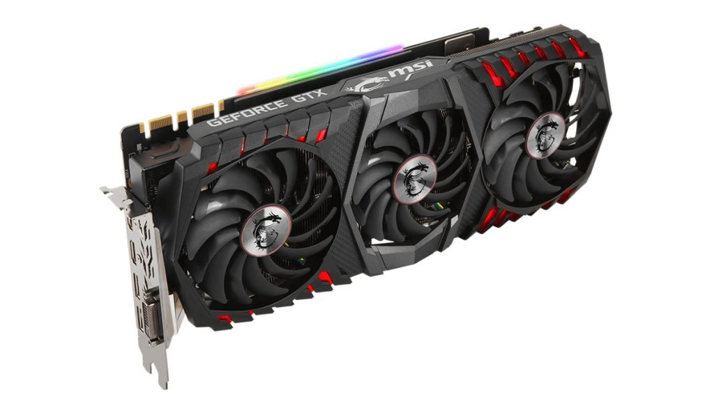 トリプルファンタイプの強力な空冷ユニットを採用するGTX 1080 Ti搭載