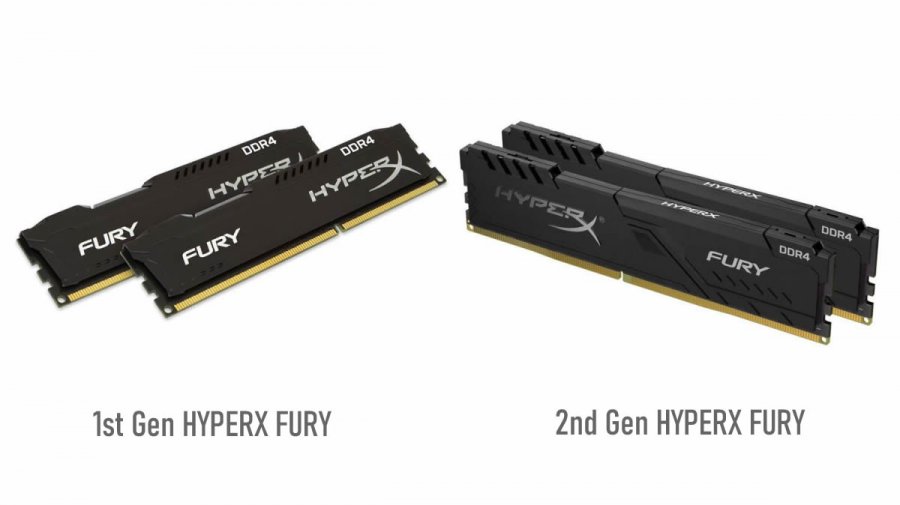 HYPERX FURY DDR4シリーズ追加ラインアップ、ハイクロックモデルや大