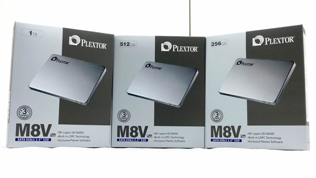 キオクシア96層3D TLC NAND採用のPlextorエントリークラスSSD「M8V+