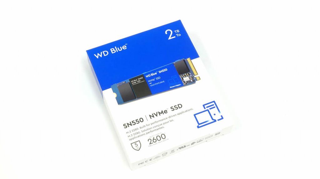 コスパに優れた2TB NVMe M.2 2280 SSD、WD Blue SN550シリーズに