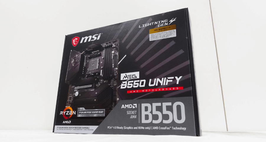 MSIからLED非搭載でブラックを基調としたB550マザーボード「MEG B550