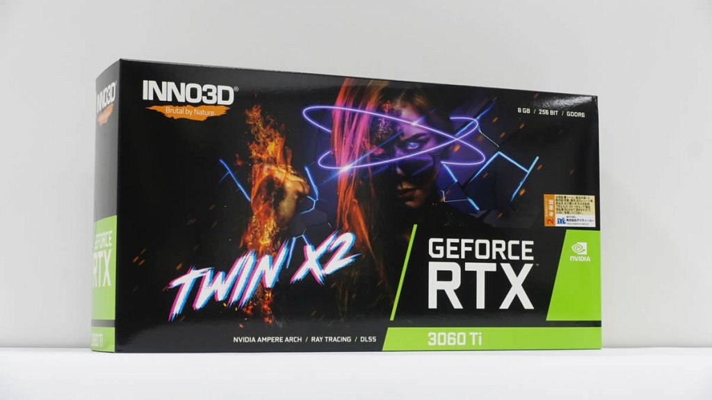INNO3D、2連ファン搭載セミファンレスでOC仕様のGEFORCE RTX 3060 Ti