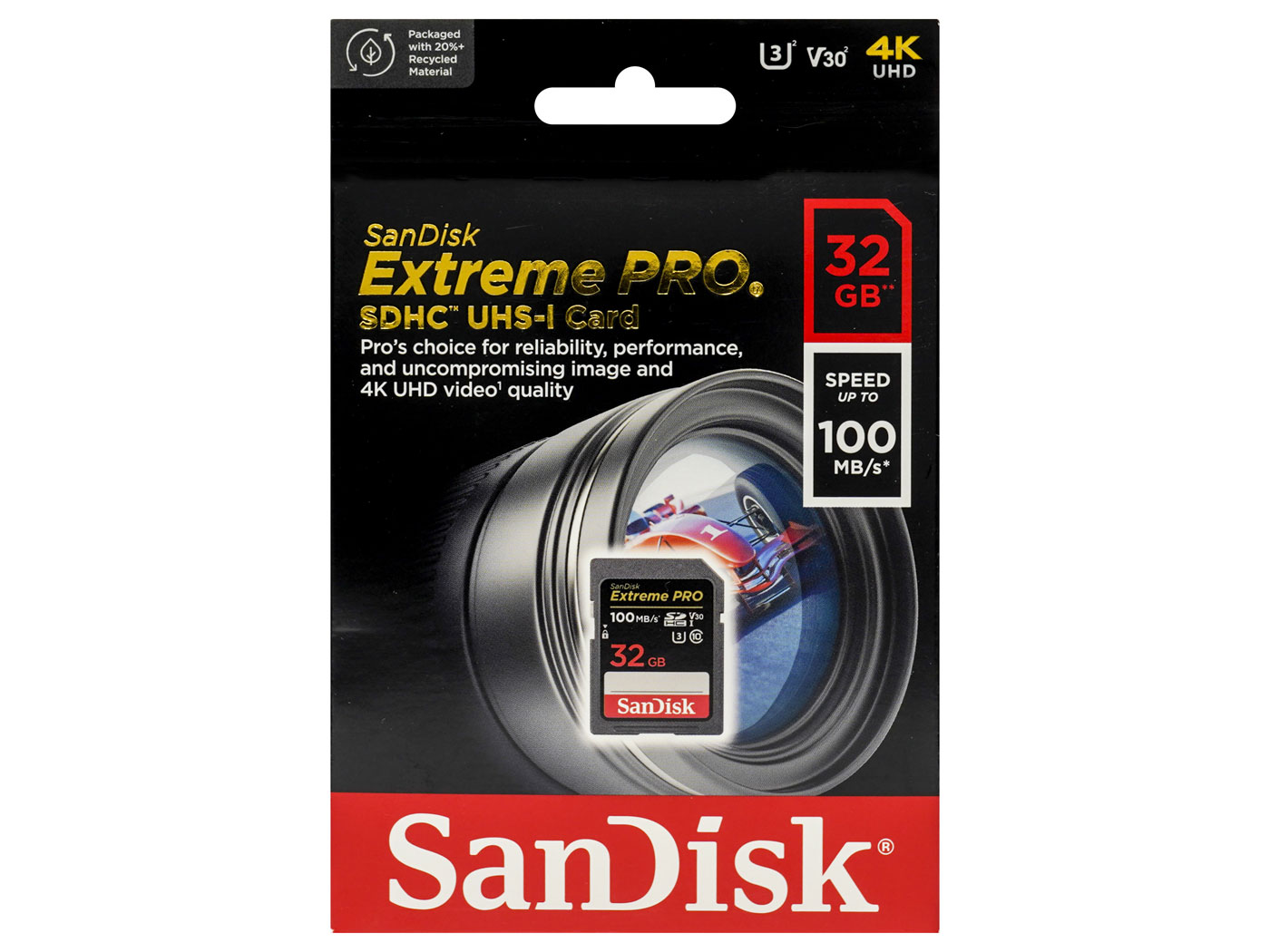 SanDisk SDSDXXO-032G-GN4IN SDHCカード 32GB UHS Speed class3 [並行