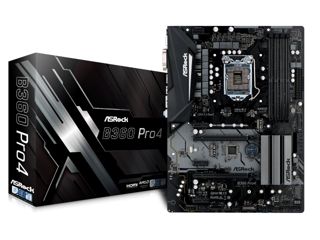ASRock B360 Pro4 インテル 300シリーズ LGA1151対応 intel B360チップ