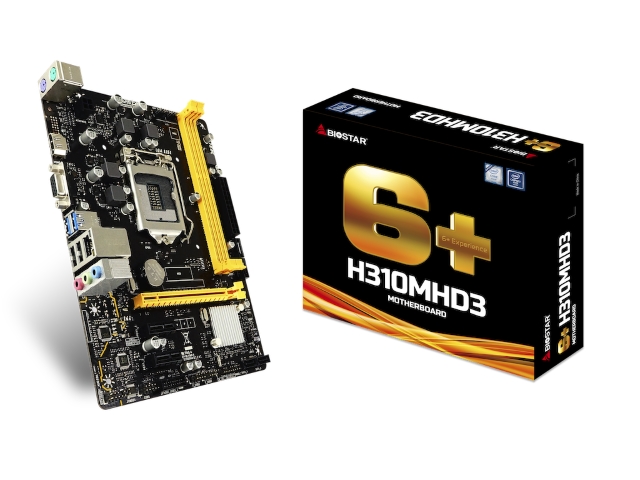 BIOSTAR H310MHD3 インテル 300シリーズ LGA1151対応 intel H310チップ