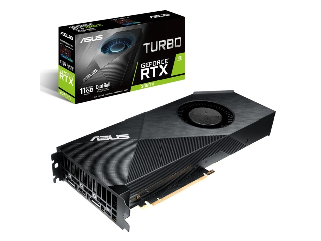 ASUS TURBO-RTX2080TI-11G ASUS Turbo シリーズ GEFORCE RTX 2080 Ti