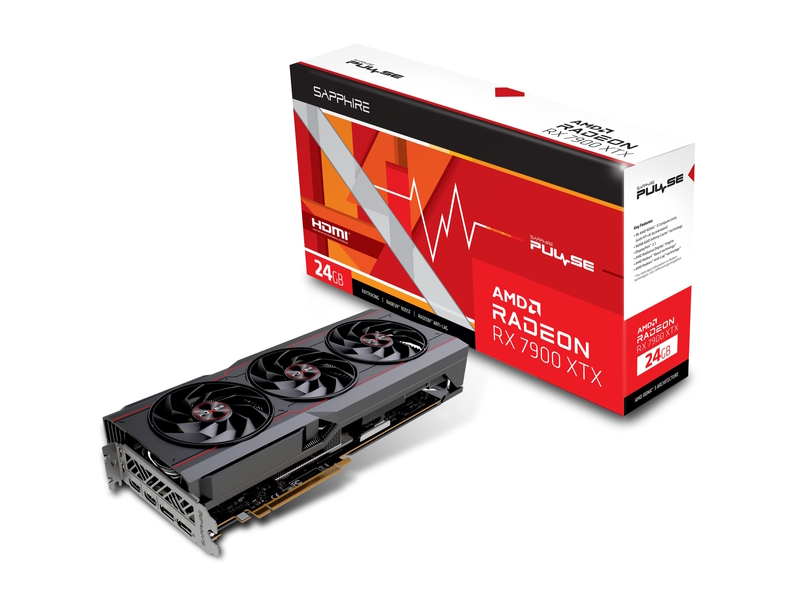 SAPPHIRE PULSE RADEON RX 7900 XTX GAMING OC 24GB GDDR6 PULSE
