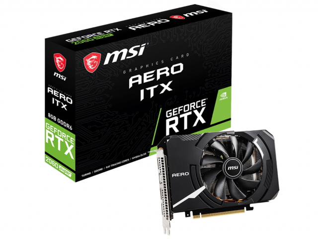 MSI GeForce RTX 2060 SUPER AERO ITX AERO ITX GEFORCE RTX 2060