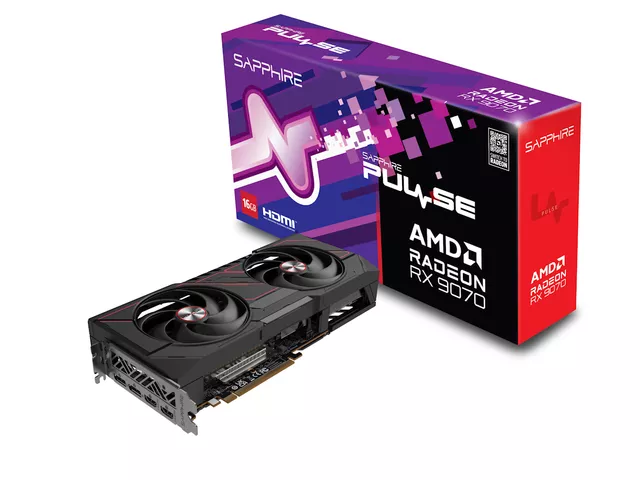 SAPPHIRE NITRO+ Radeon RX 9070 GAMING OC 16GB NITRO+ RADEON RX