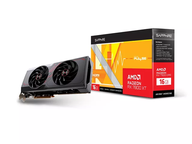 SAPPHIRE SAPPHIRE PULSE AMD Radeon RX 7800 XT 16GB PULSE RADEON RX