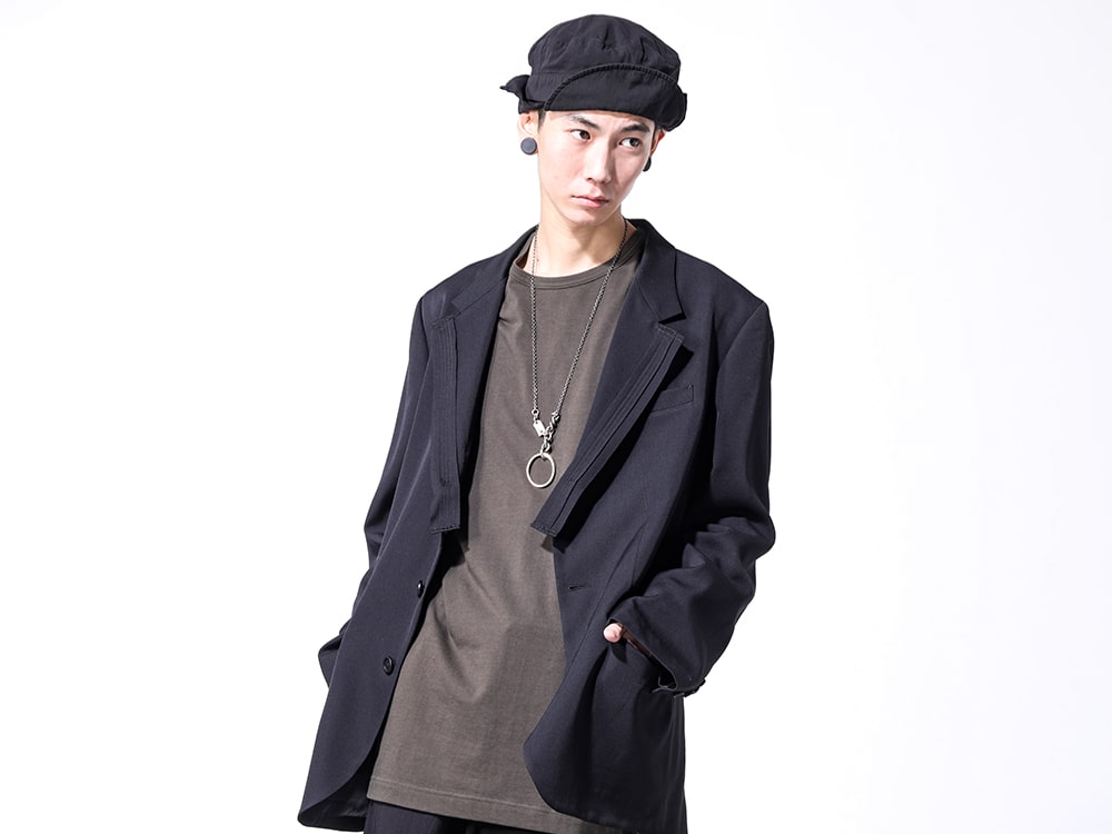 Yohji Yamamoto & Y's for men 2024SS 春の3Bジャケットスタイリング
