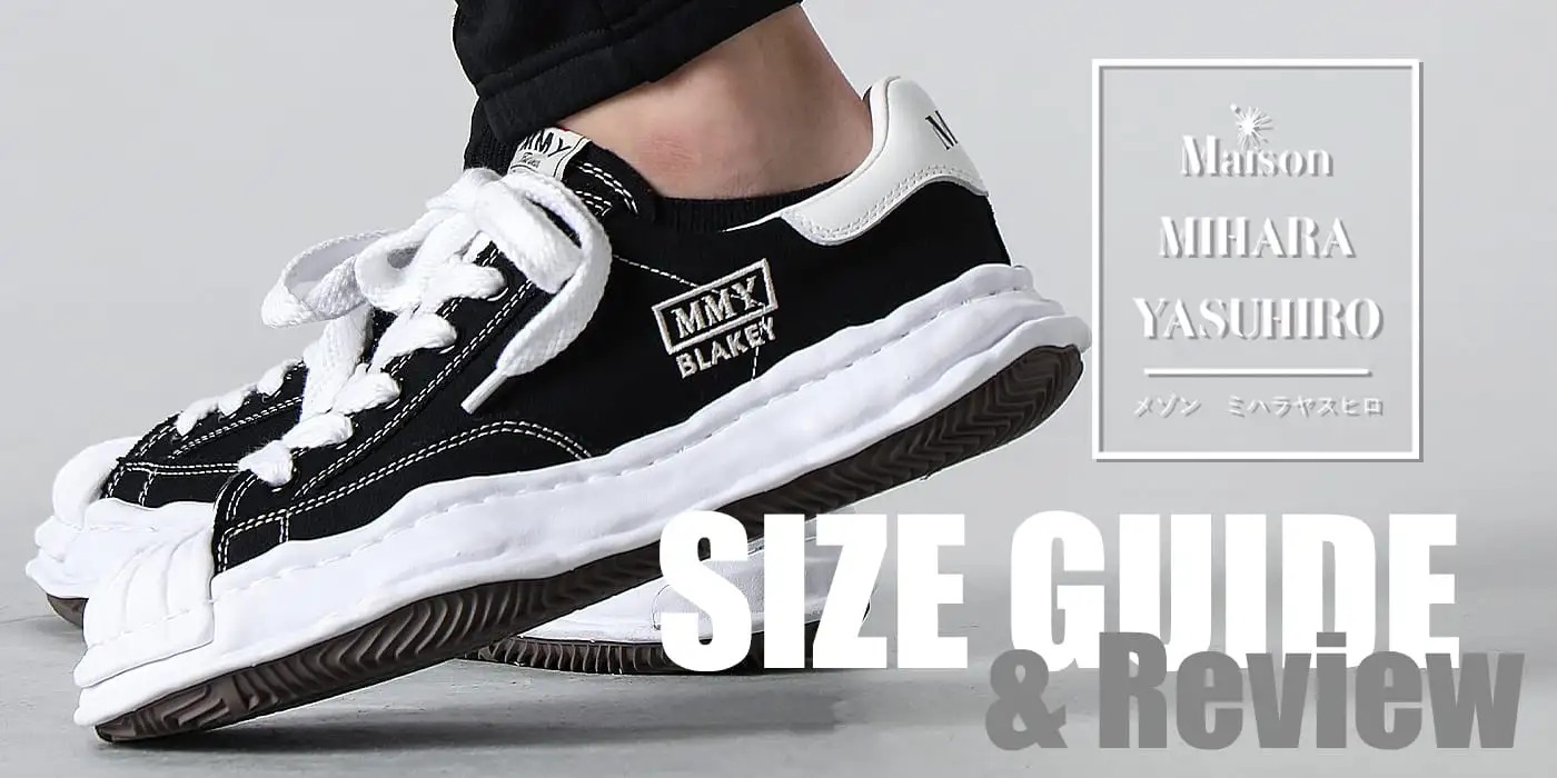 Maison MIHARA YASUHIRO オリジナルソールスニーカーのサイズガイドと