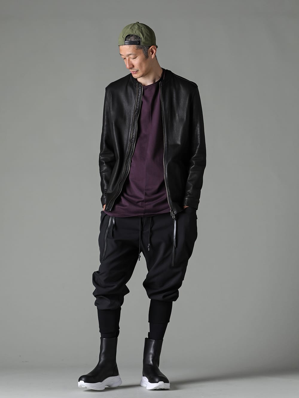 RIPVANWINKLE 限定ライダースシャツ 秋スタイル -FASCINATE