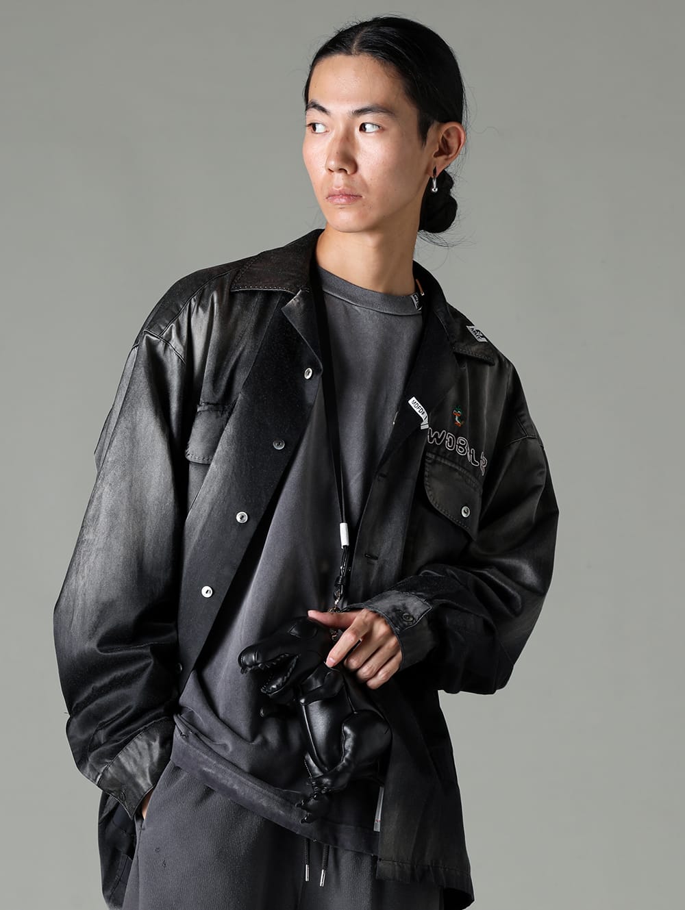 Maison MIHARA YASUHIRO ブリーチシャツ スウェットスタイル -FASCINATE