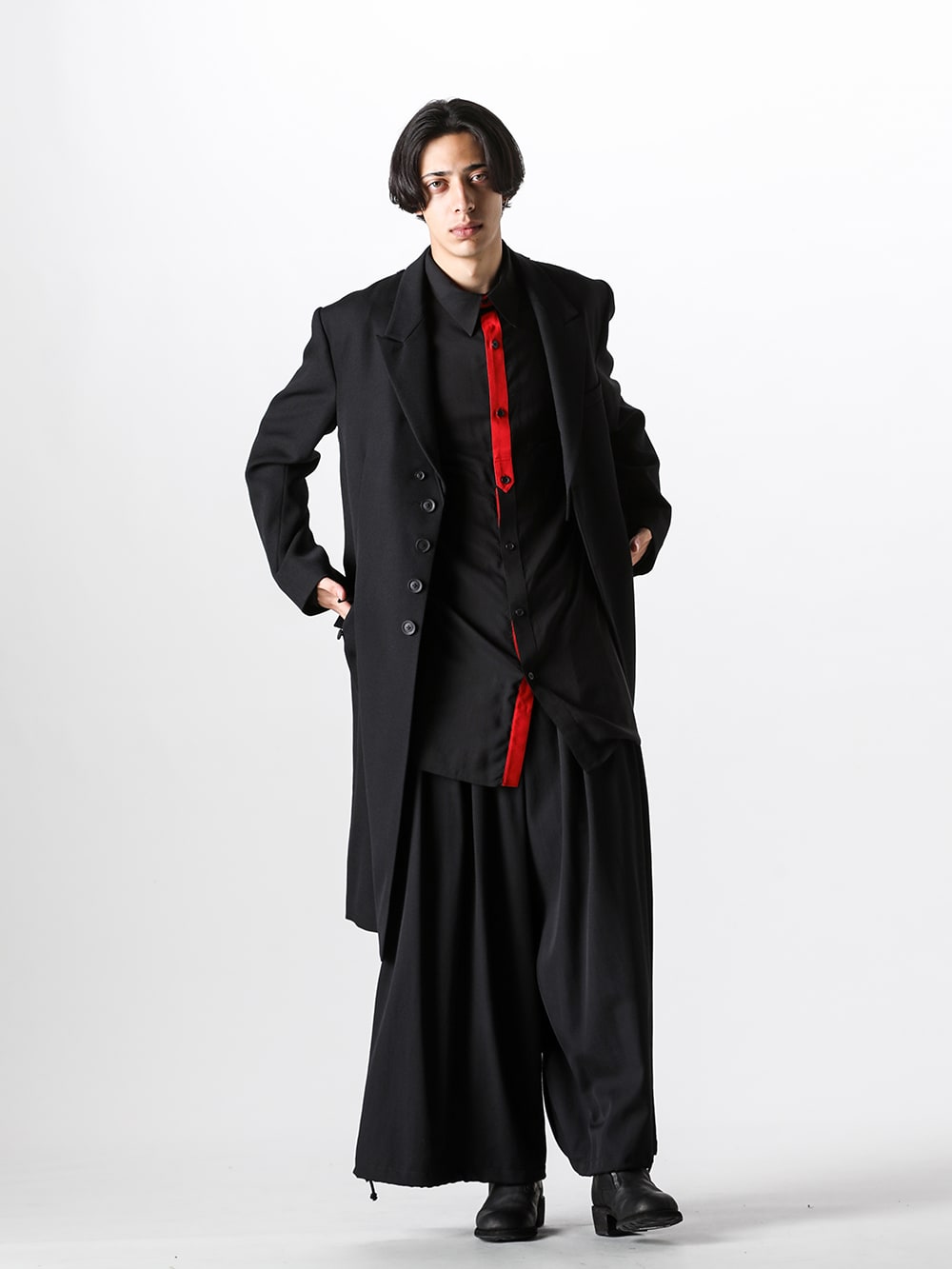 Yohji Yamamoto 2024-25AW 秋の2Wayジャケットスタイリング -FASCINATE