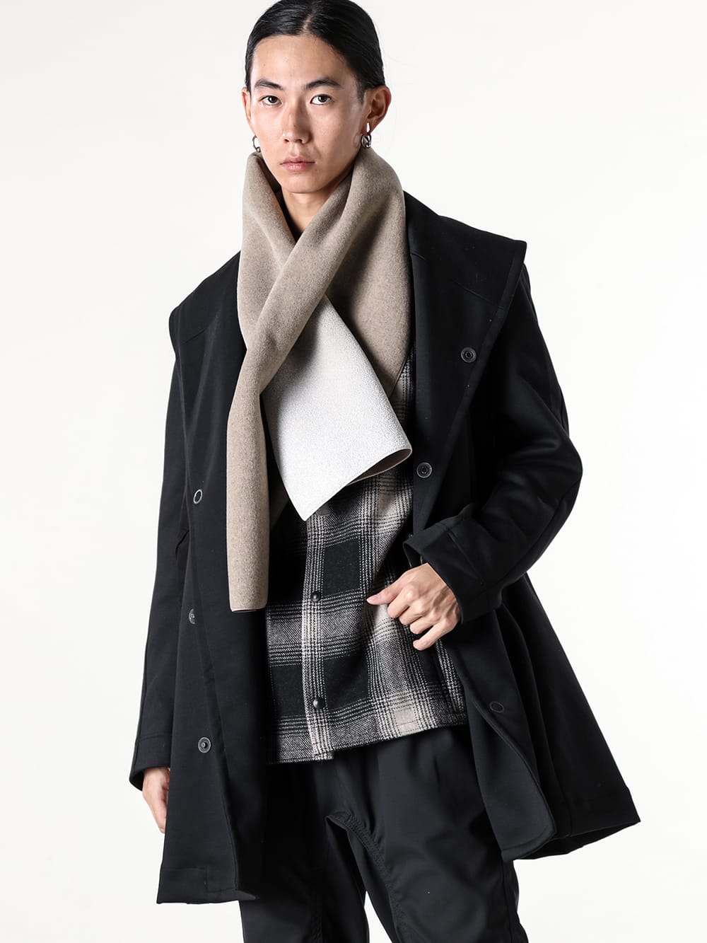 RIPVANWINKLE Pコートジャージー クロップドイージースタイル -FASCINATE