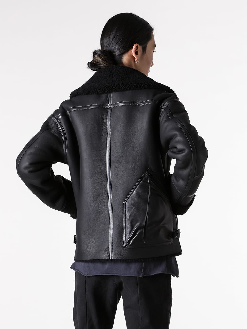 The Viridi-anne ムートンライダース オールブラックスタイル -FASCINATE