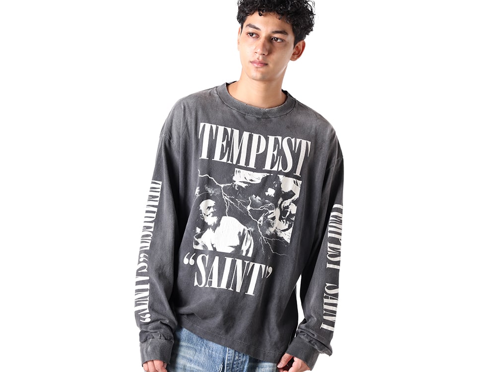 SAINT Mxxxxxx 2024-25AW DENIM TEARS コラボレーションカーディガン