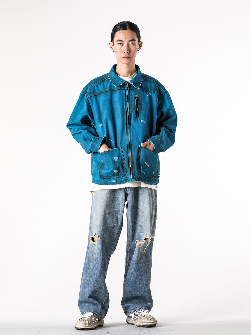 KAMIYA ダックジャケット デニムスタイル -FASCINATE