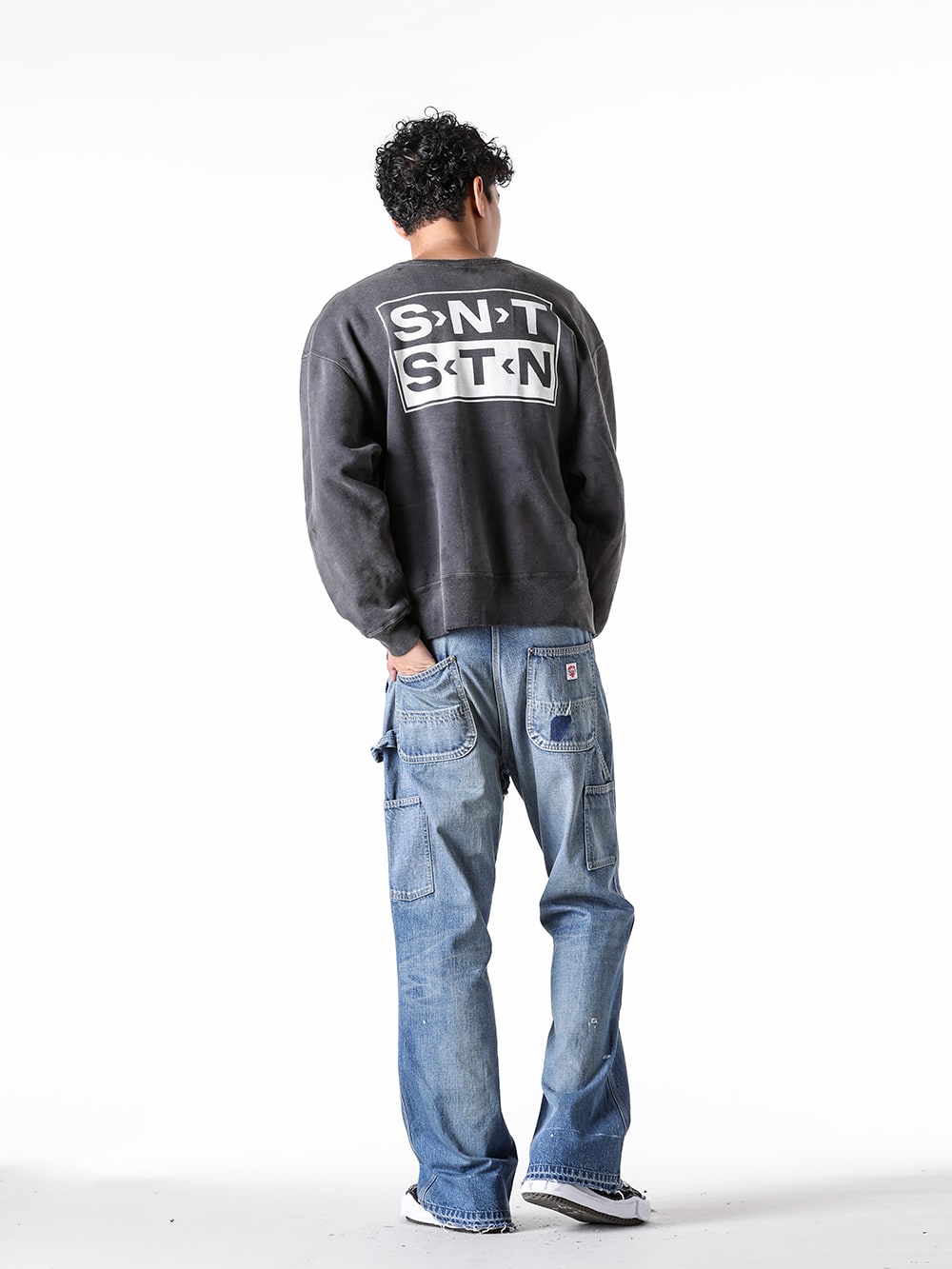 SAINT Mxxxxxx x DENIM TEARS 2024-25AW Collaboration Coat Styling