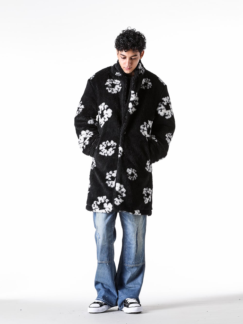 SAINT Mxxxxxx x DENIM TEARS 2024-25AW コラボレーションコート