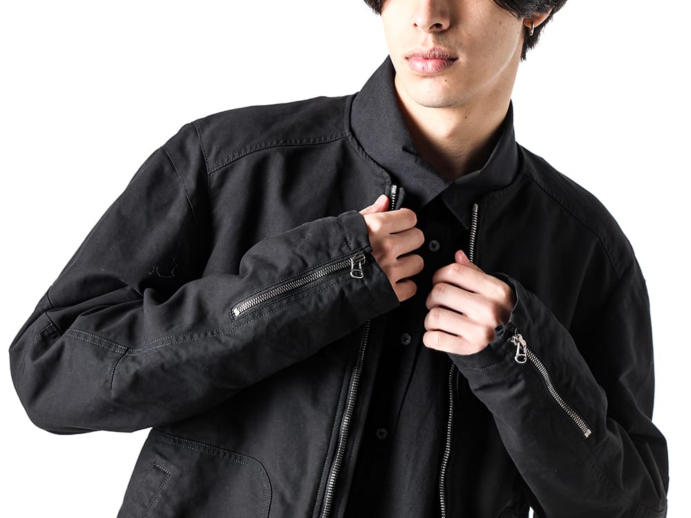 The Viridi-anne ライダースジャケット ワイドパンツスタイル -FASCINATE