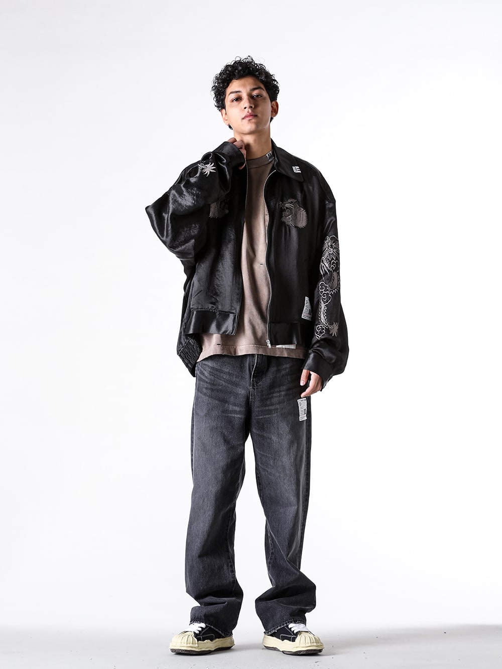 Maison MIHARA YASUHIRO 25SS Souvenir Jacket Black Styling -FASCINATE