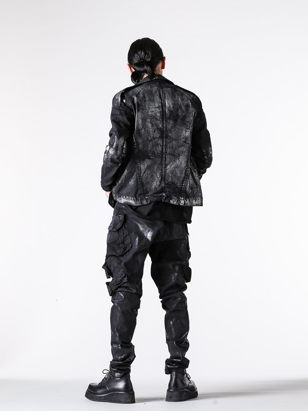 JULIUS 2025PS コーティングデニム 2カラースタイリング -FASCINATE