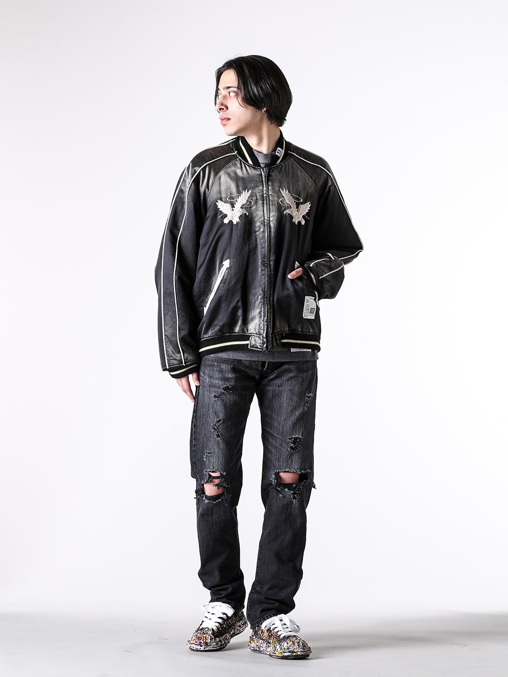 Maison MIHARA YASUHIRO 25SS 新作スカジャン 2カラースタイリング