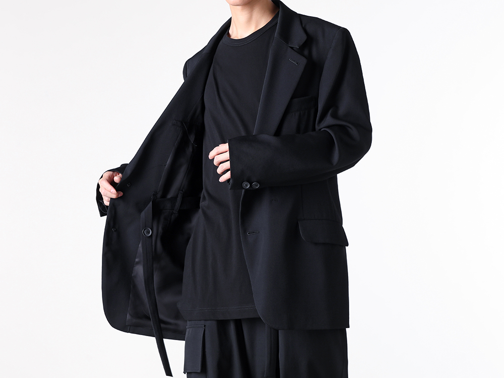 Yohji Yamamoto POUR HOMME 25-26AW ベルテッドジャケット モード