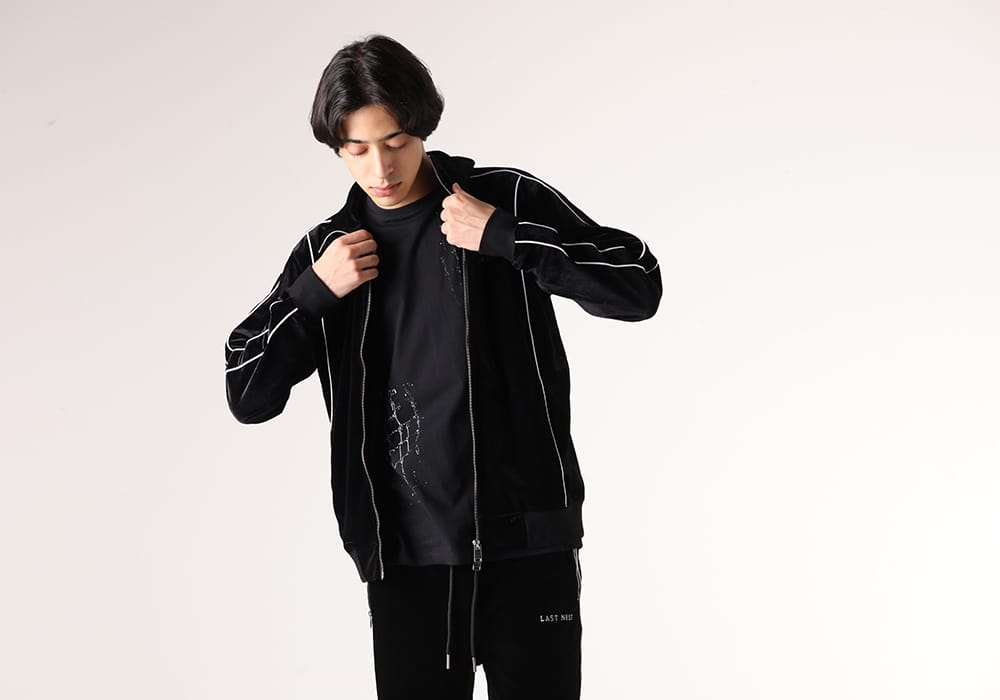 LAST NEST 2025AW べロアトラックジャケット＆パンツ -FASCINATE