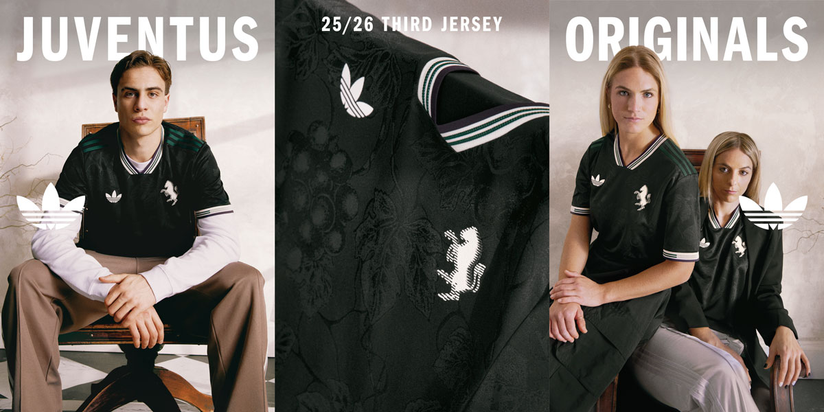 adidas ユベントス 25/26 ユニフォーム サード 半袖 レプリカ QF382