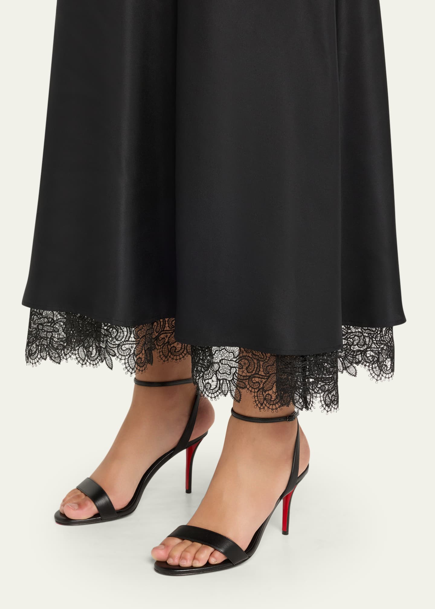 Christian Louboutin 80mm Miss Z Leather Sandals - Bergdorf Goodman