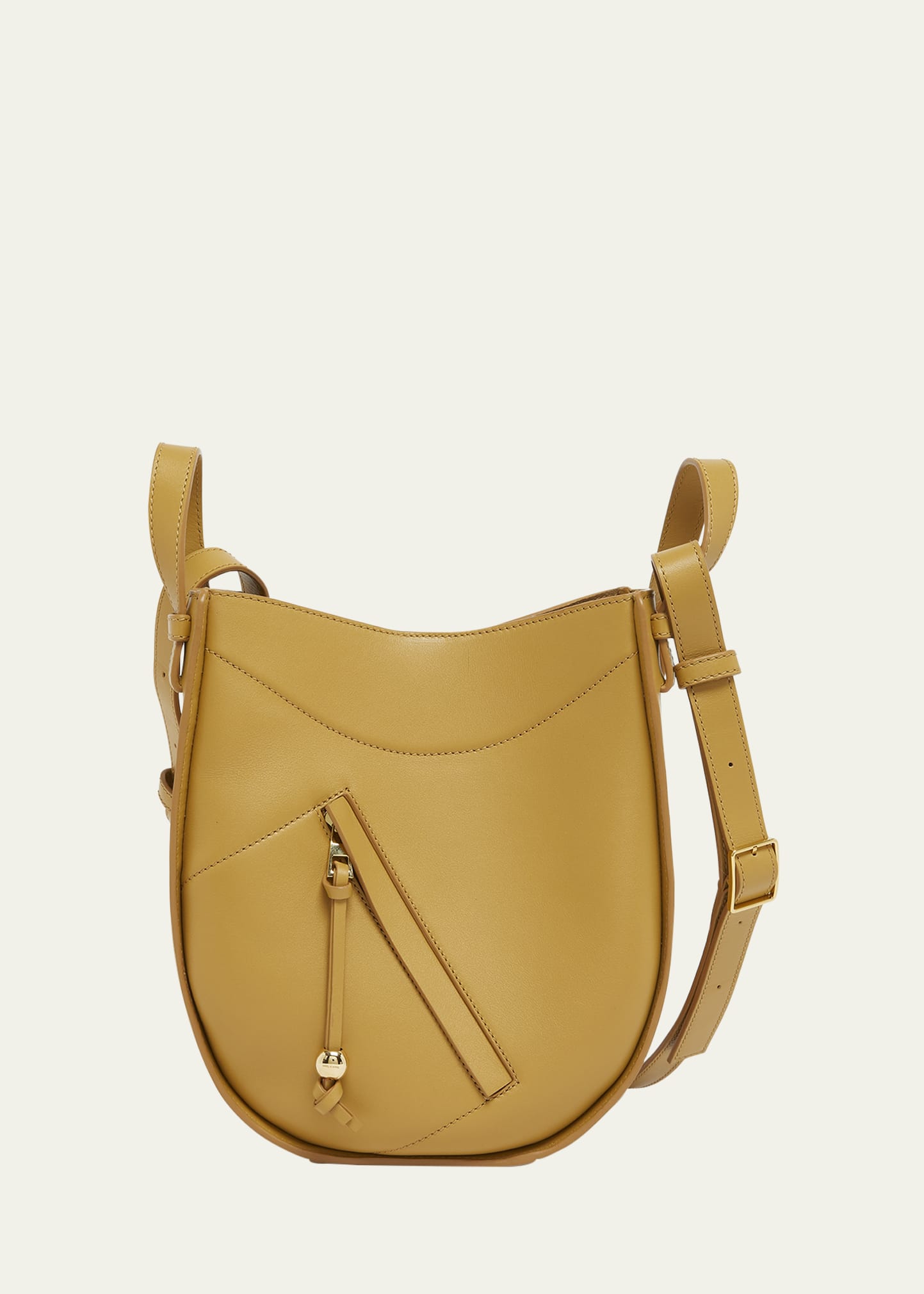 Loewe Hammock Slice Leather Crossbody Bag - Bergdorf Goodman