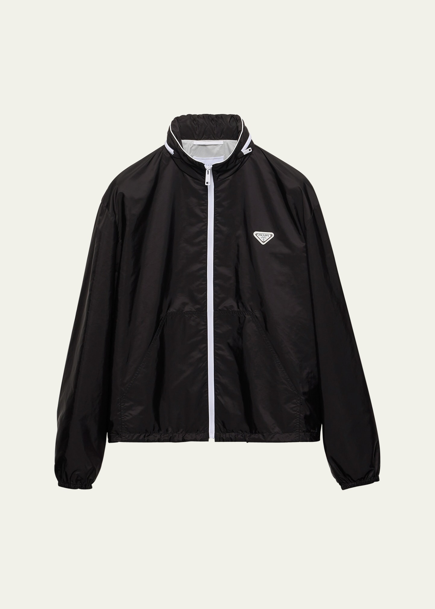 Prada Men's Re-Nylon Track Jacket - Bergdorf Goodman