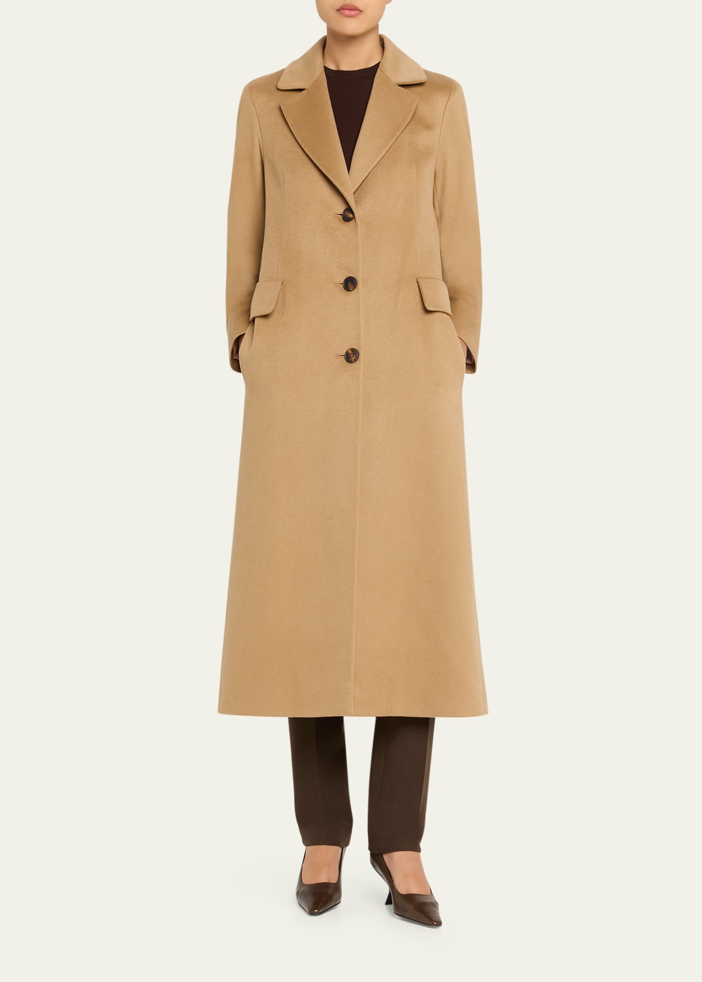 Fleurette Mia Italian Wool Maxi Coat - Bergdorf Goodman