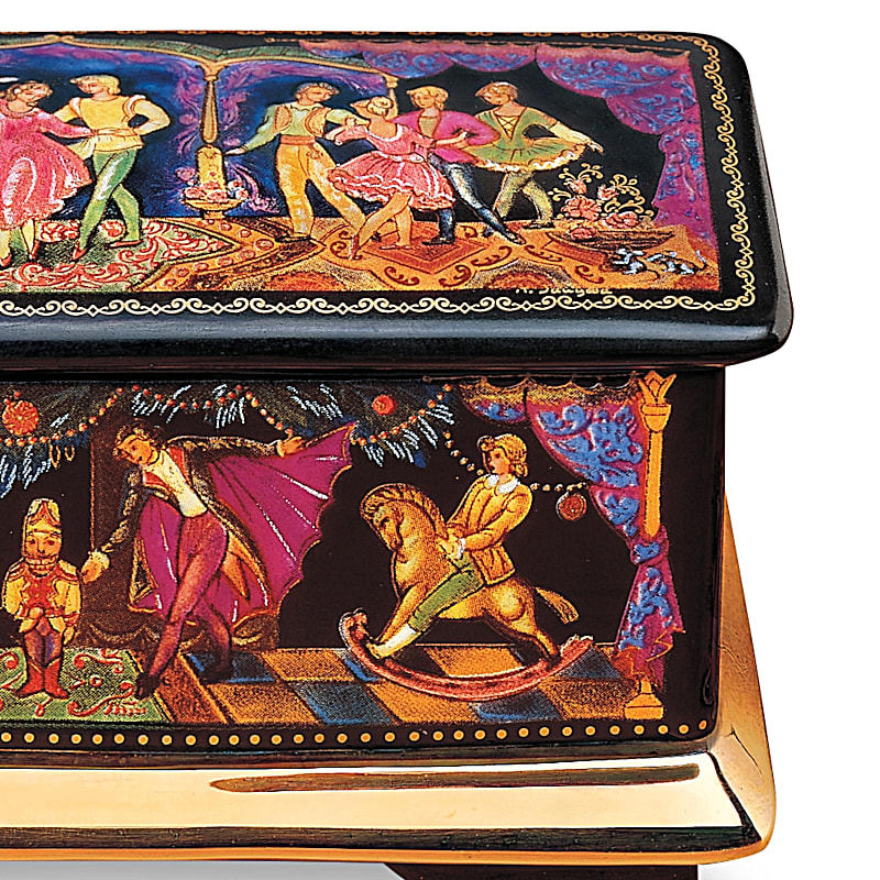 The Nutcracker Russian Ballet Music Box – The Bradford Exchange