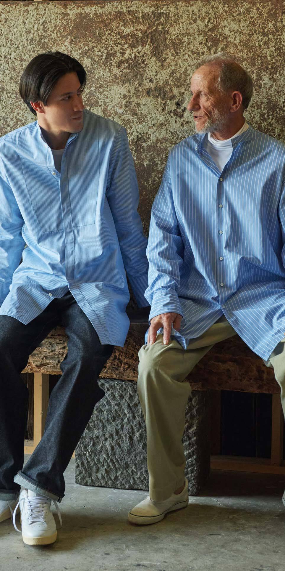 ジル サンダー「7 DAYS SHIRTS」が寄り添う、ある家族の暮らし